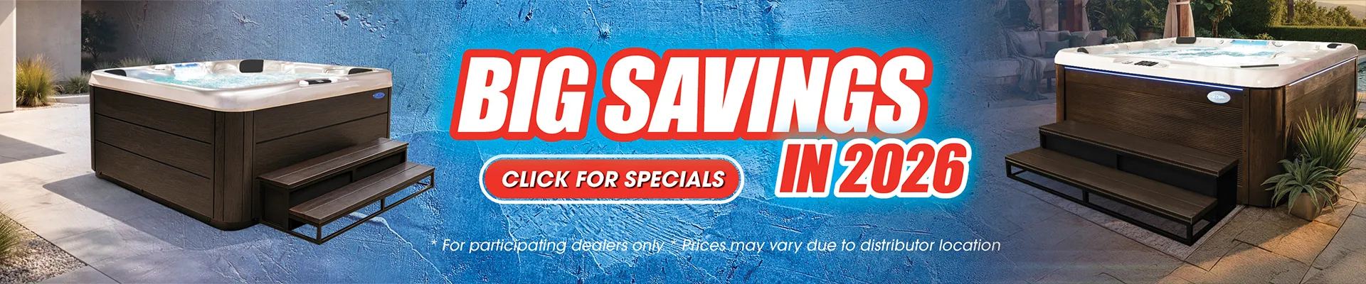 Calspas hot tub being used in a family setting - Casper