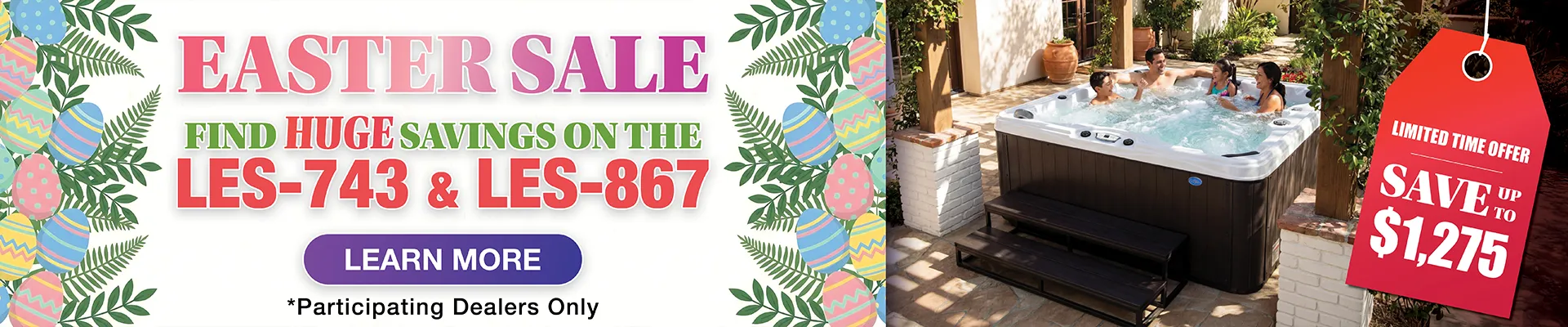 Calspas hot tub being used in a family setting - Casper